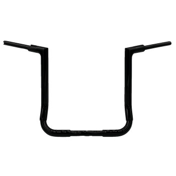 Fat Baggers, Inc. - Fat Baggers, Inc. 1-1/2in. EZ Install Flat Top Handlebar - Gloss Black - 615016-B