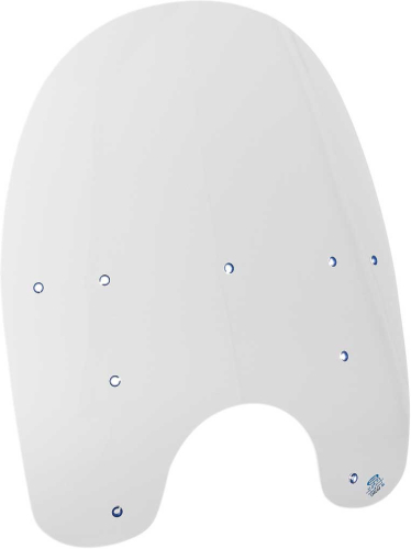 Memphis Shades - Memphis Shades Replacement Plastic for OEM Accessory Detachable Windshield - 19in. - Clear - MEP6330