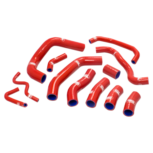 SAMCO Sport - SAMCO Sport Radiator Hose Kit - Red - HON11-RD