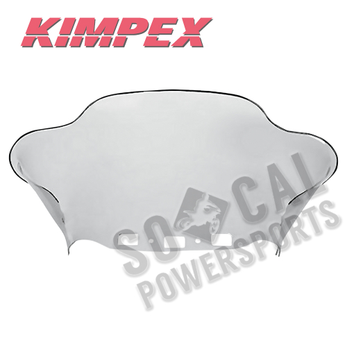 Kimpex - Kimpex Polycarbonate Windshield - Med - 15in. - Smoke - 06-461-02