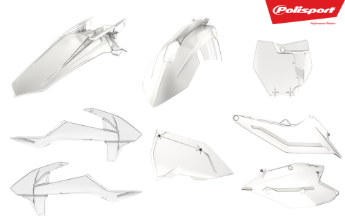 Polisport - Polisport Plastic Kit - Clear - 90770