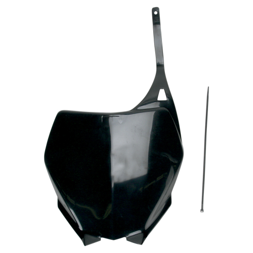 UFO Plastics - UFO Plastics Front Number Plate - Black - YA03880-001