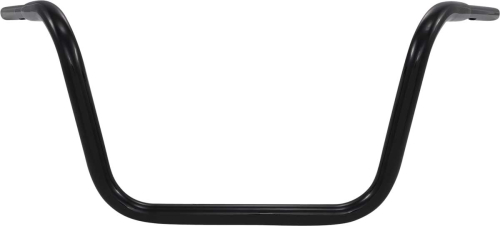 LA Choppers - LA Choppers 1-1/4in. Hefty Ape Hanger Handlebar - 12.5in. - Black Powdercoat - LA-7312-12B