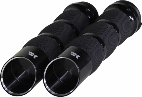 Khrome Werks - Khrome Werks Edge Grips - Air Cushion - Black - 500150