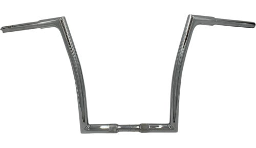 Fat Baggers, Inc. - Fat Baggers, Inc. 1-1/4in. EZ Install Flat Top Handlebars - Chrome - 708014