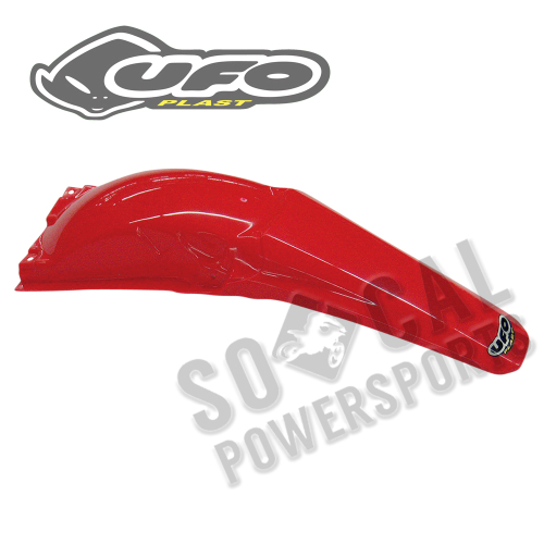 UFO Plastics - UFO Plastics Rear Fender - Red - HO03636-070