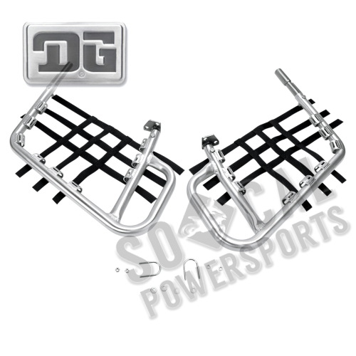 DG Performance - DG Performance Alloy Nerf Bars - Alloy Bar - Black Web - 60-21097