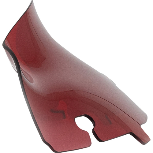 Klock Werks - Klock Werks Kolor Flare Windshield - 4in. - Red - KWW-01-0677