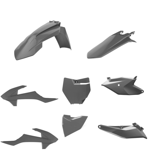 Polisport - Polisport Plastic Kit - Nardo Gray - 91298