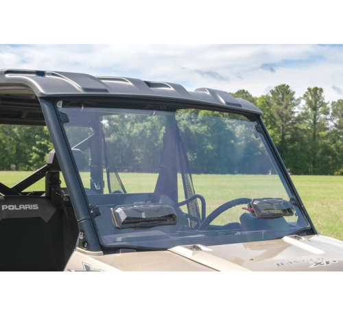 Seizmik - Seizmik Toolless Versa-Vent Windshield - Hard Coated Polycarbonate - 50-50230KIT