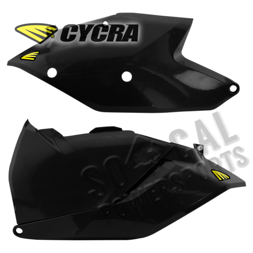 Cycra - Cycra Side Number Panels - Black - 1CYC-2555-12