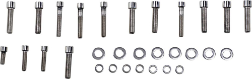 Diamond Engineering - Diamond Engineering Transmission Side Cover OEM-Style Polished Stainless Engine Bolt Kit - DE5276HP