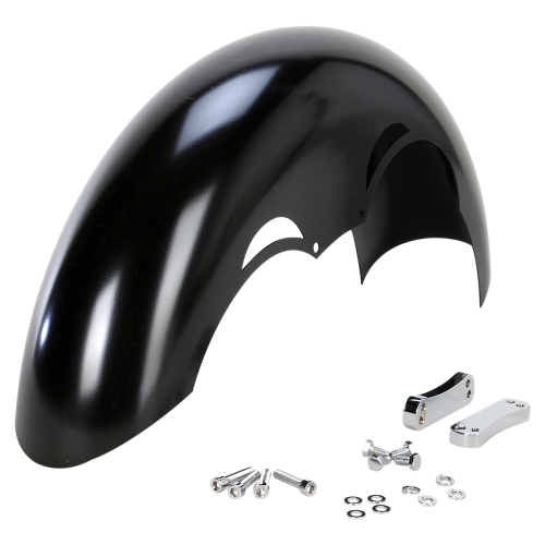 Klock Werks - Klock Werks Tire Hugger Series Tude Front Fender with Mounting Blocks for 21in. Wheel - KW050101072014