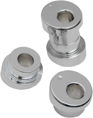 LA Choppers - LA Choppers Angled Riser Bushing Kit - 10 Deg. - Chrome - LA-7400-10