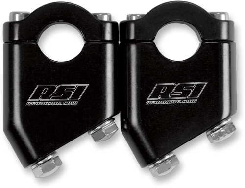 RSI Racing - RSI Racing Angled Handlebar Riser - 4in. Rise - 30 Degrees - Black - AR-4B-30