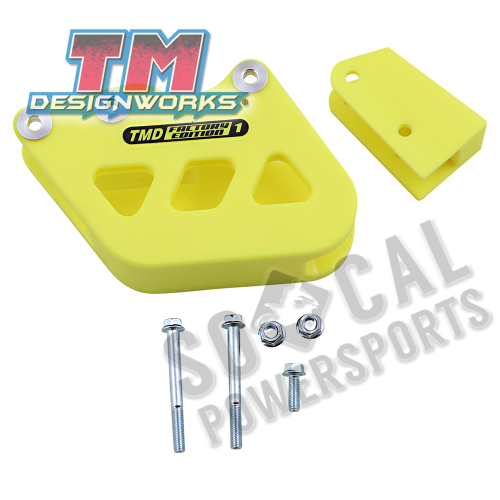 T.M. Designworks - T.M. Designworks Factory Edition 1 Rear Chain Guide - Yellow - RCG-SMX-YL