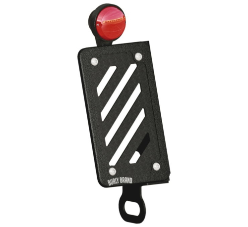 Burly Brand - Burly Brand Slash Cut Side Mount LED Taillight and License Plate Kit for Rebel - B13-3001TB