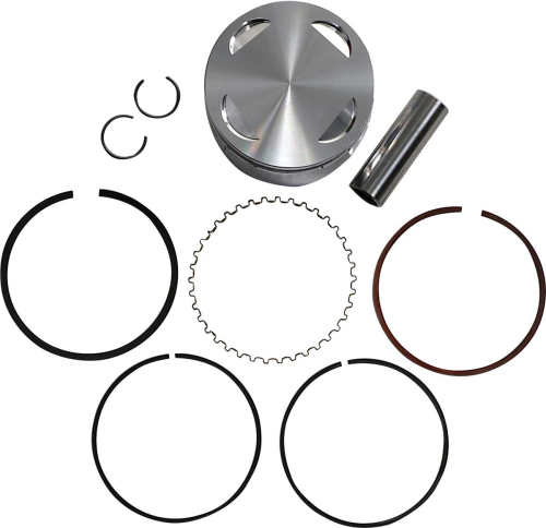 J.E. Pistons - J.E. Pistons Round Piston Kit - 4.00mm Oversize to 101.00mm, 10.6:1 Compression - 128996