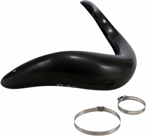 Moose Racing - Moose Racing Pipe Guards By ELINE for 2-Stroke - Stock - 1861-1350