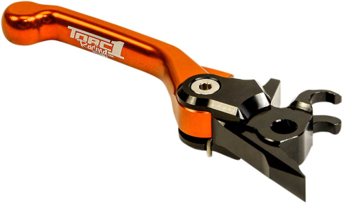 TORC1 Racing - TORC1 Racing Vengeance Flex Front Brake Lever - Orange - 6815-0205