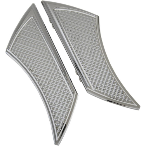 Eddie Trotta Designs - Eddie Trotta Designs Stealth Driver Floorboards - Chrome - TC-563