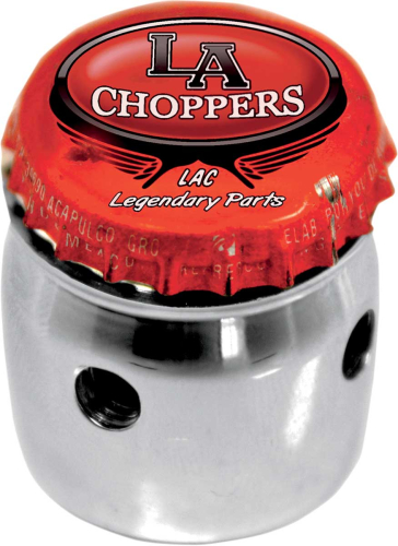 LA Choppers - LA Choppers Bottle Cap Choke Cable Knob - LA-7608-01