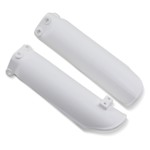 UFO Plastics - UFO Plastics Fork Slider Protectors - White - KT04011-047