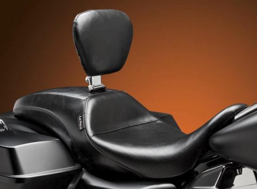 Le Pera - Le Pera Outcast Seat with Backrest - Smooth Seat - LK-987BR