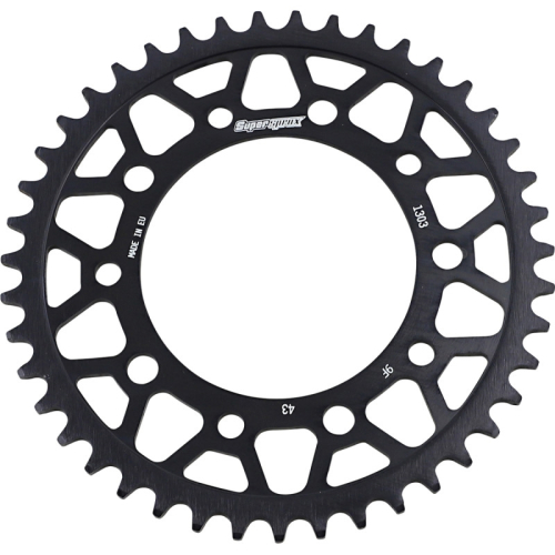 Supersprox - Supersprox Steel Rear Sprocket - 43T - RFE-1303-43-BLK