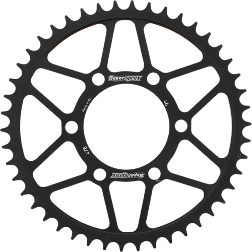 Supersprox - Supersprox Steel Rear Sprocket - 46T - RFE-478-46-BLK