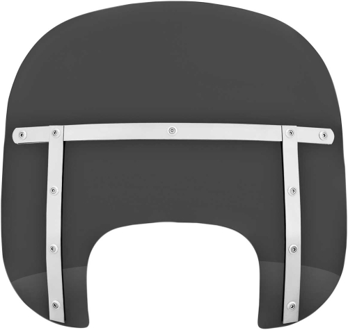 Memphis Shades - Memphis Shades Memphis Fats Windshield for Fat Boy - 13in. - Dark Black Smoke - MEM6010