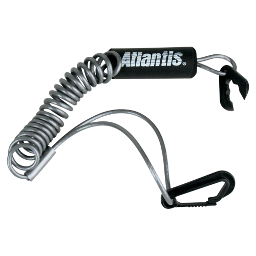 Atlantis - Atlantis Lanyard - Silver/Black - A2096