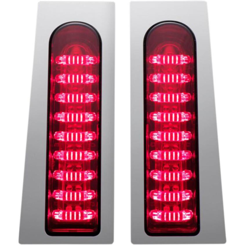 Custom Dynamics - Custom Dynamics Probeam Fillerz Saddlebag LED Light - Red - PB-FILL-R-C