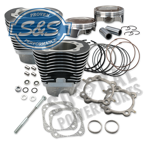 S&S Cycle - S&S Cycle 4-1/8in. Bore Cylinders with Pistons Kit - 910-0324
