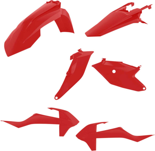Acerbis - Acerbis Plastic Kit - Red - 2686010004