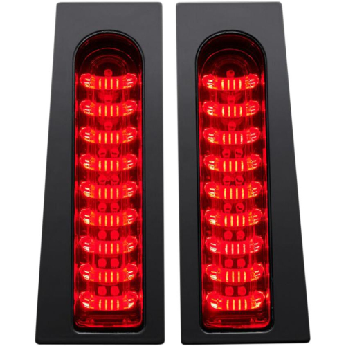 Custom Dynamics - Custom Dynamics Probeam Fillerz Saddlebag LED Light - Red - PB-FILL-R-B