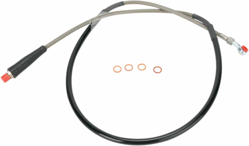 Moose Racing - Moose Racing Stainless Steel Braided Brake Line - S01-1035