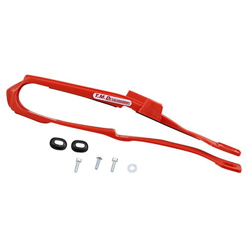 T.M. Designworks - T.M. Designworks Dirt Cross Super Front Chain Slider - Red - DCS-H20-RD