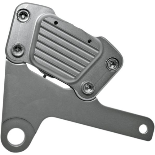 GMA Engineering - GMA Engineering 2-Piston Front Brake Calipers - Classic Clear Anodized - GMA-FLH10