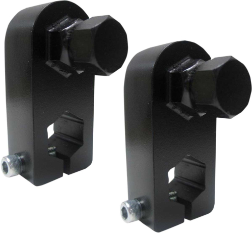 Pingel - Pingel Passenger Floorboard Mount Riser Kit - Black - 62152