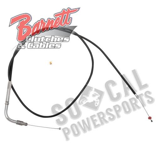 Barnett - Barnett Black Vinyl Throttle Cable (+6in.) - 308-96+6-DS
