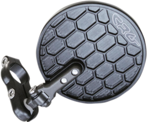 CRG - CRG Hindsight EXO LS (Lane Splitter) Right Side Bar End Mirror - Black - HSLS-EXO-R