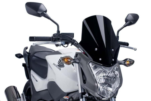 PUIG - PUIG Racing Windscreen -Black - 5991N