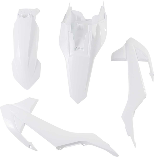 Acerbis - Acerbis Plastic Kit - White 20 - 2449626811