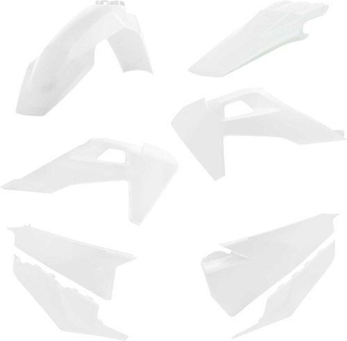 Acerbis - Acerbis Plastic Kit - White 20 - 2726566811