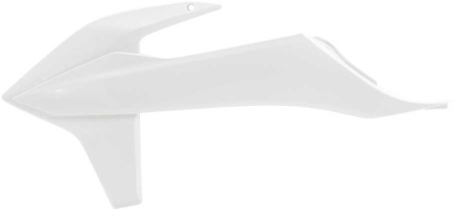 Acerbis - Acerbis Radiator Shrouds - White 20 - 2726516811