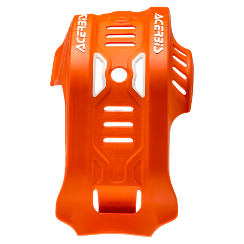 Acerbis - Acerbis Skid Plate - Orange/White - 2791645321