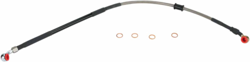 Moose Racing - Moose Racing Stainless Steel Braided Brake Line - H02-2027