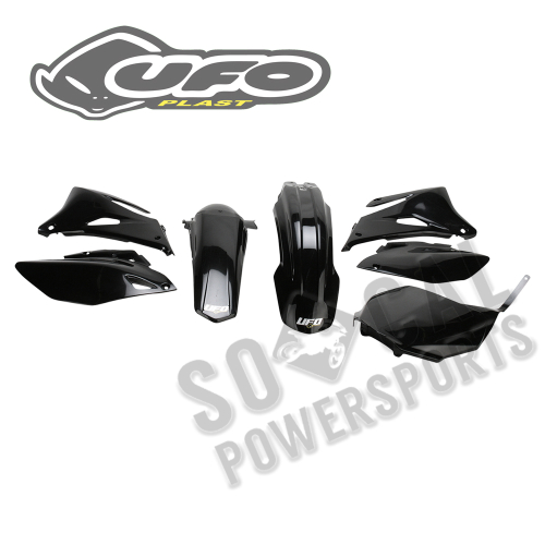 UFO Plastics - UFO Plastics Complete Body Kit - Black - YAKIT305-001