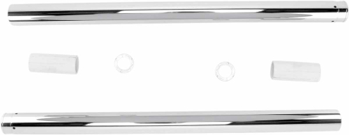 Custom Cycle - Custom Cycle 49mm Show Chrome Fork Tubes - 29.50in. - T 2015